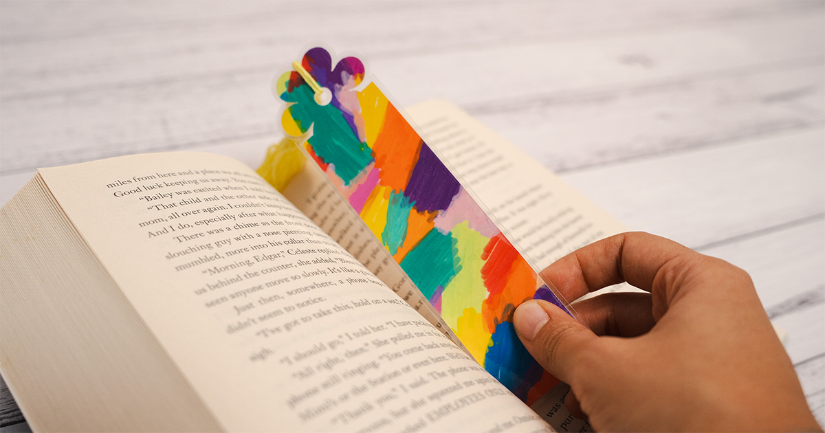 Laminated Bookmark Using ScanNCut