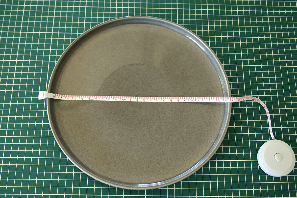 Measure plate width