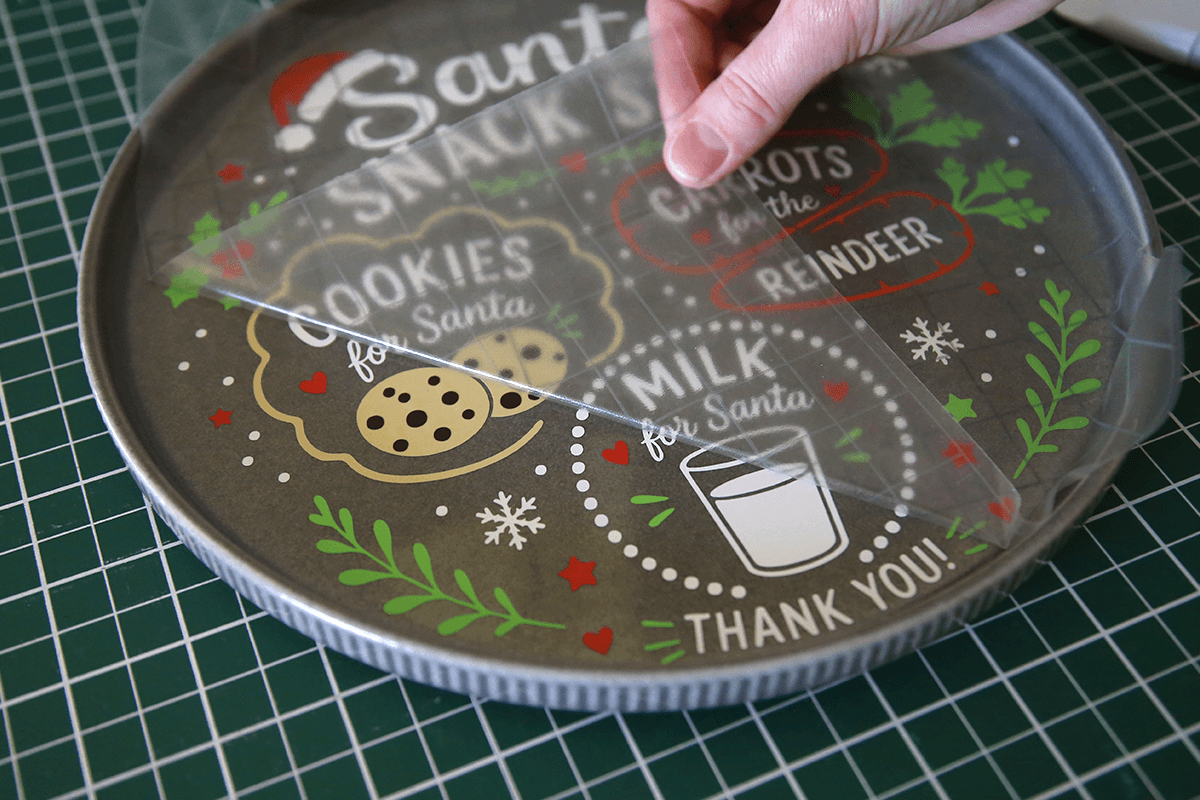 remove transfer tape