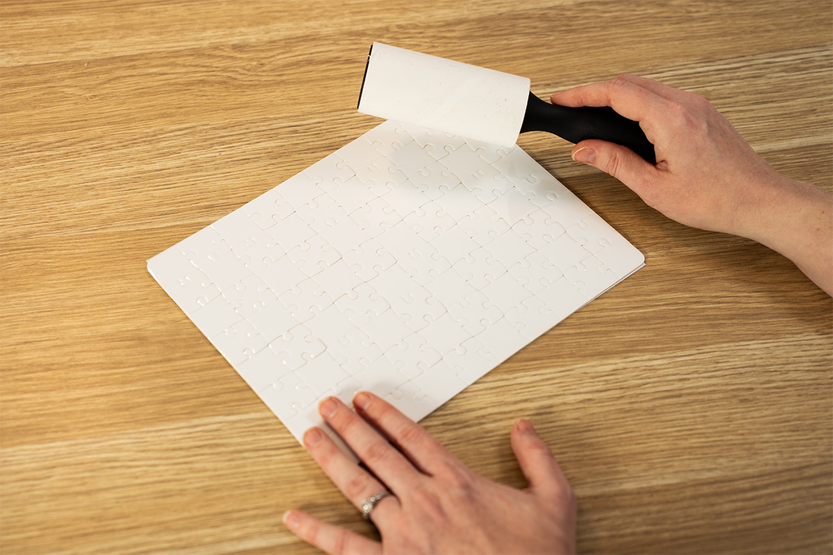 Lint roll blank