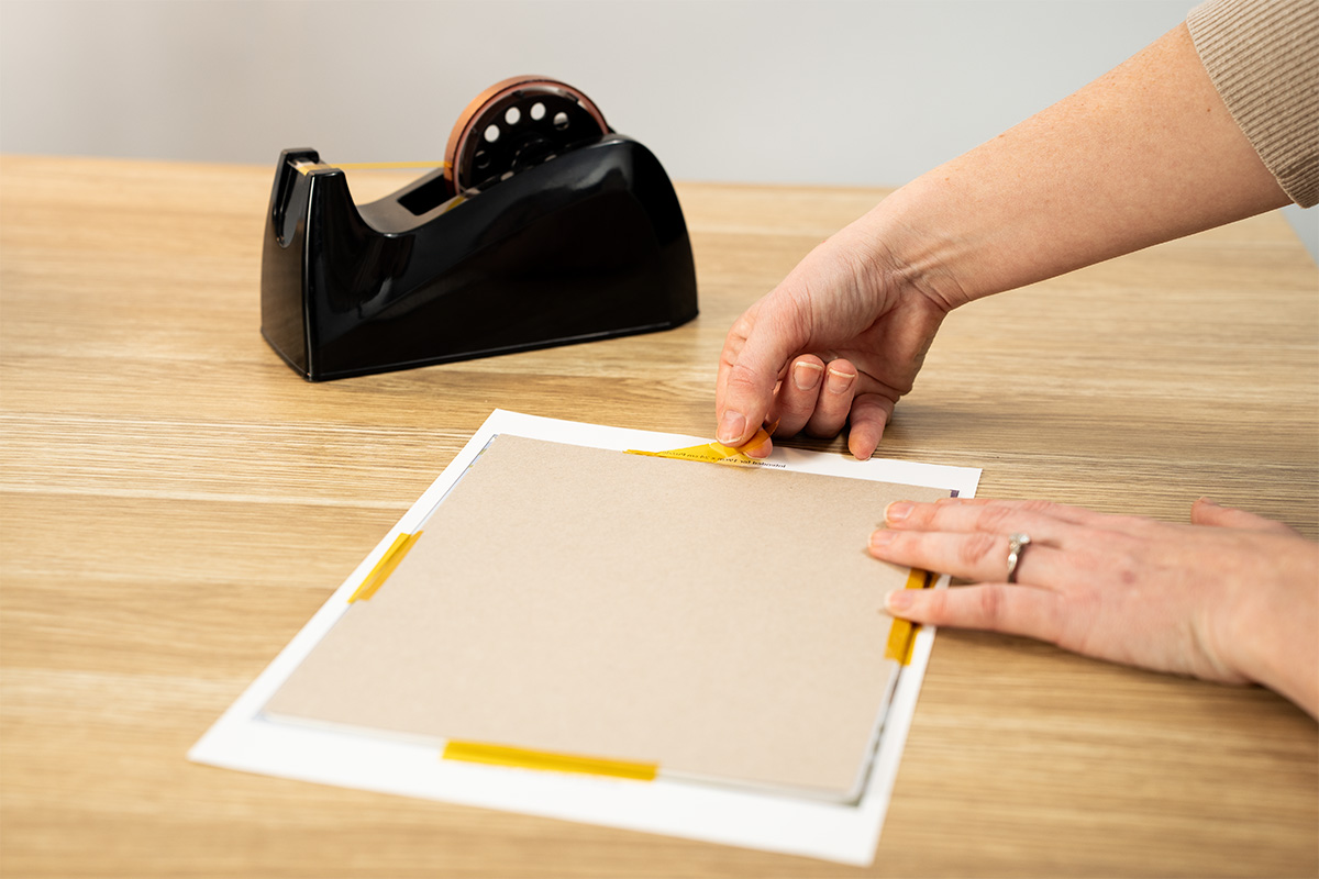 Tape Design to Blank