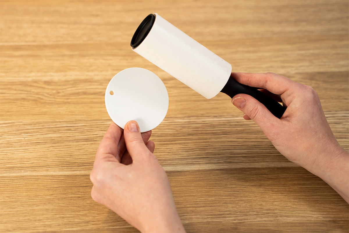 Lint roll blank