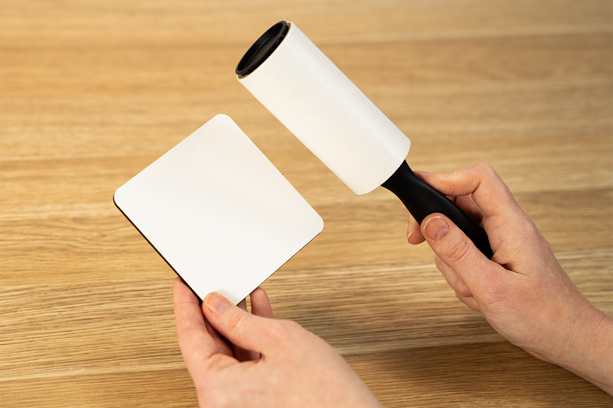 Lint roll blank