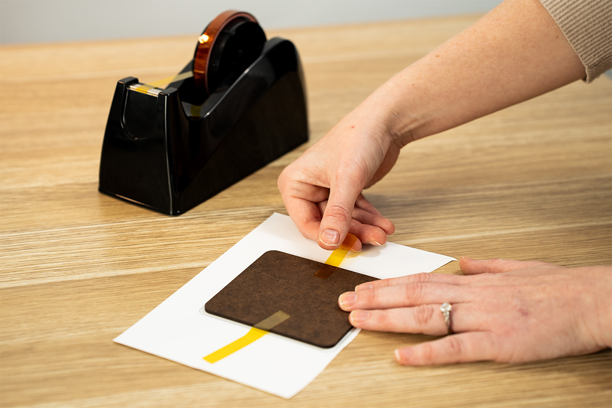 Tape Design to Blank