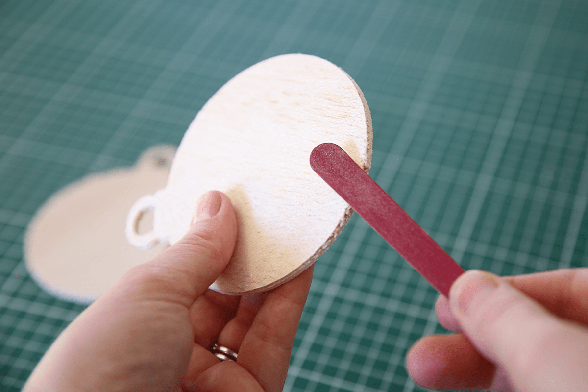 use nail file to smooth balsa wood edges