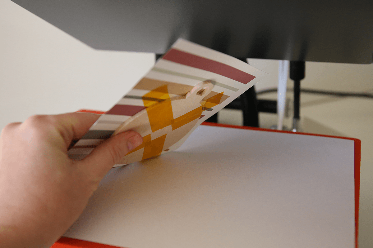 balsa wood in heatpress
