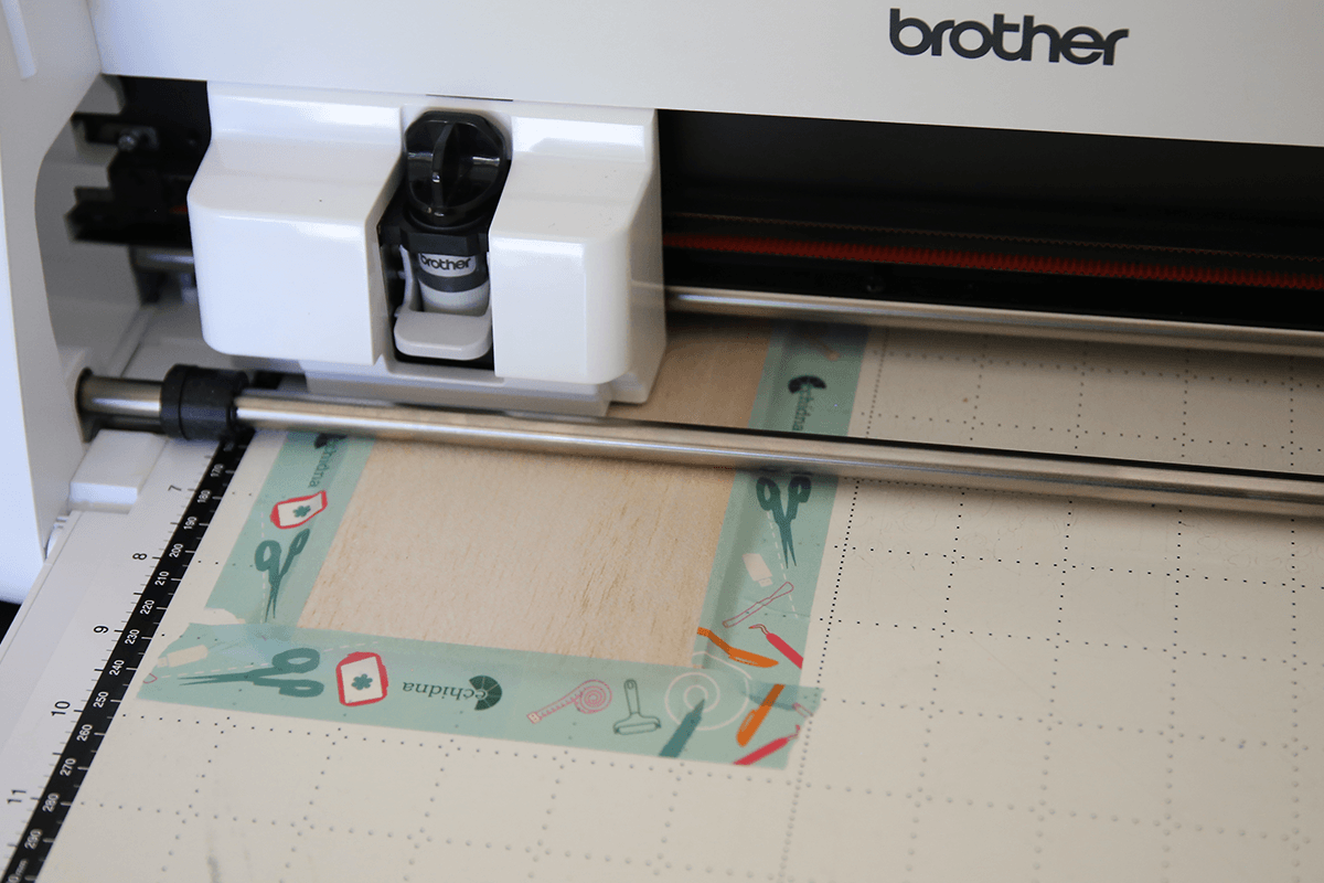 cut balsa wood on Brother ScanNcut
