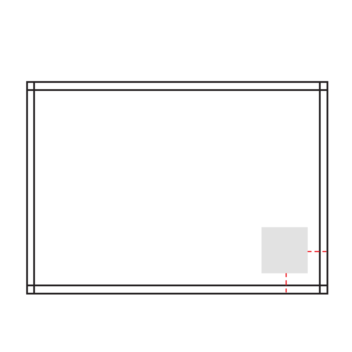Placemat Embroidery Placement