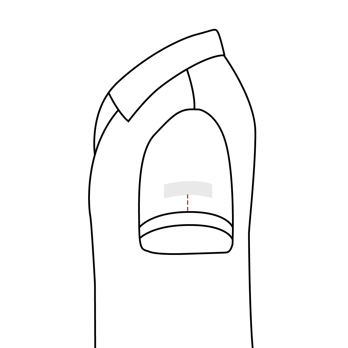 Polo Sleeve Embroidery Placement