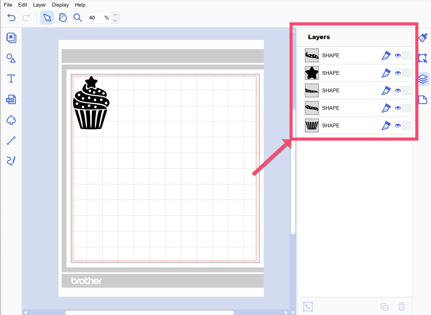 CanvasWorkspace SVG Layers