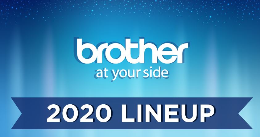 Brother 2020 Sewing and Embroidery Machine Lineup Echidna sewing
