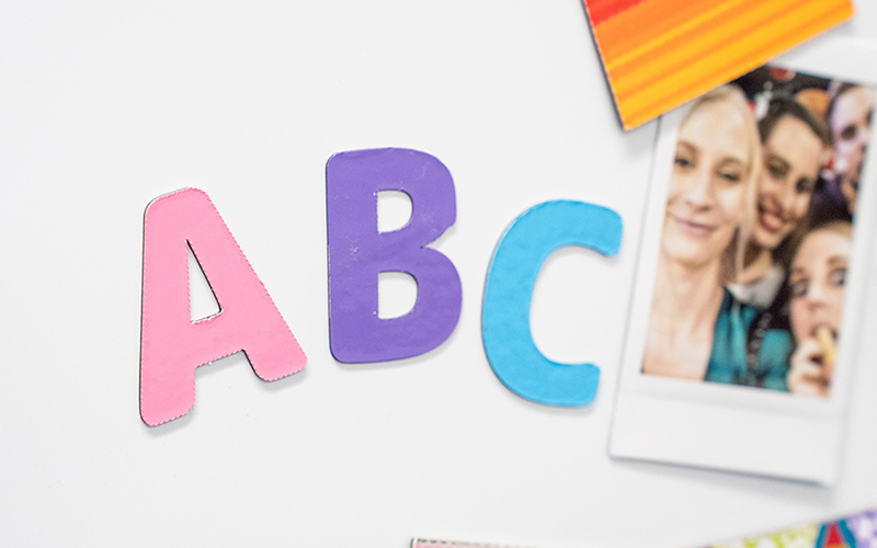 Alphabet Fridge Magnets