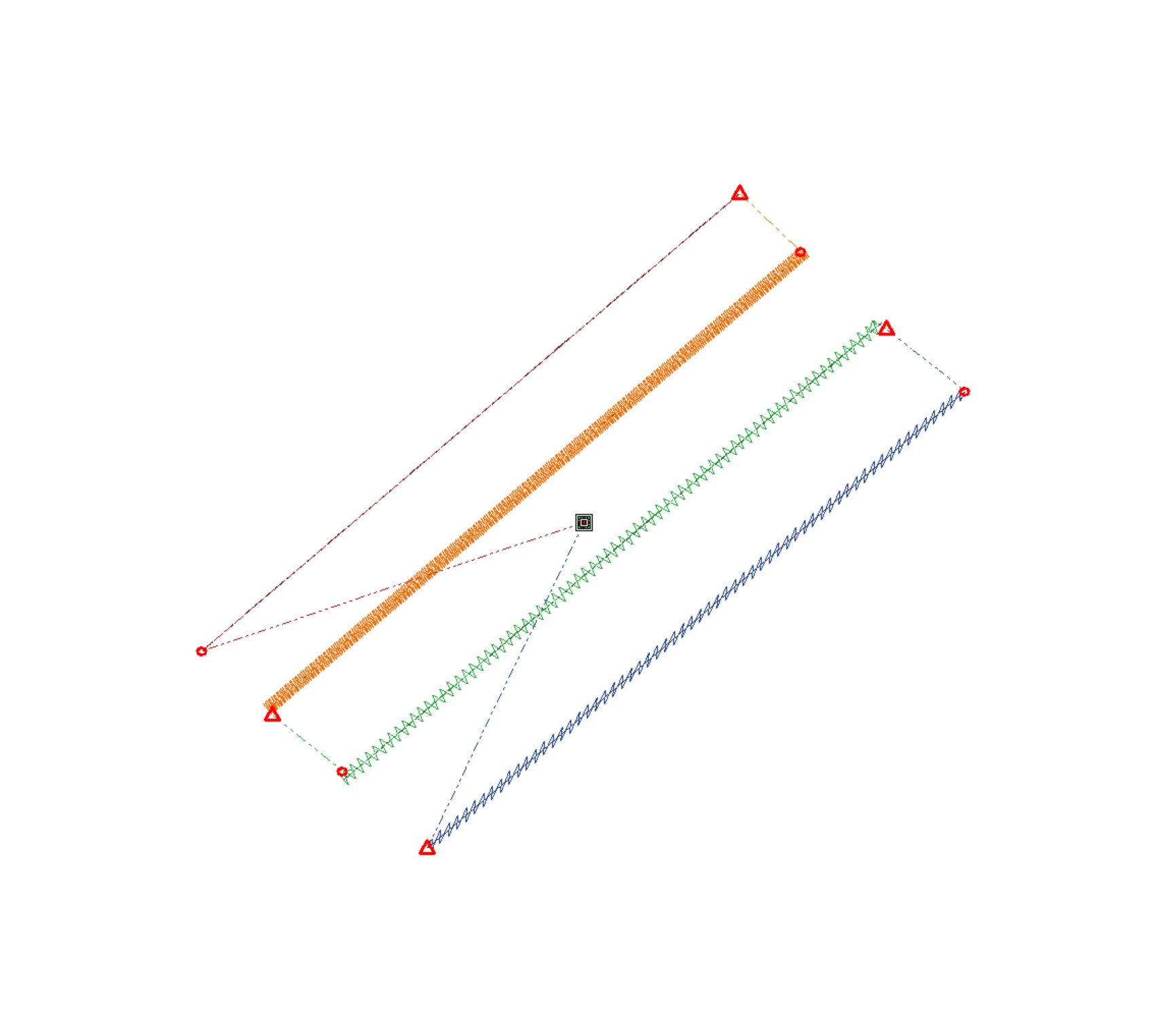 Digitizing Stitch Types
