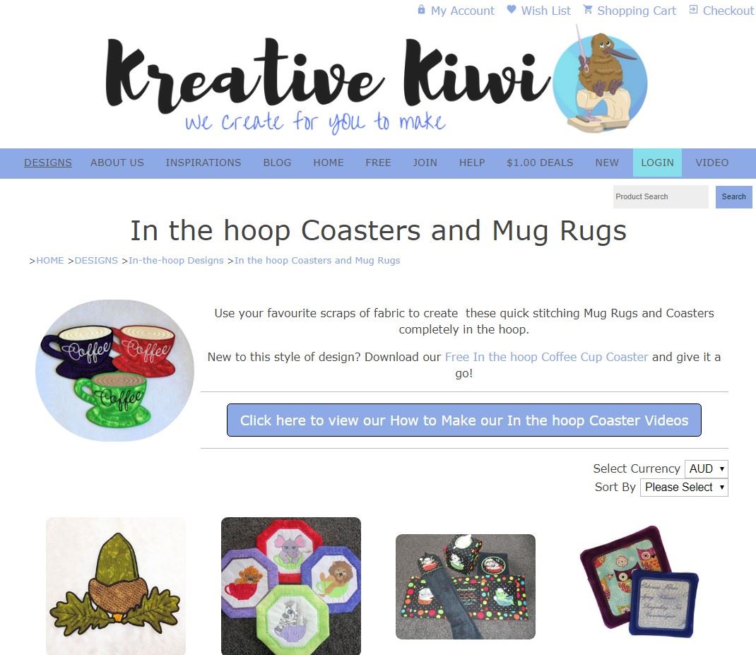 Kreative Kiwi Website