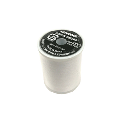 Bobbin Thread White 1000m