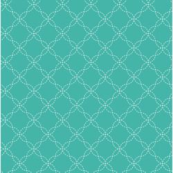 Teal Lattice - Kimberbell Basics Fat Quarter