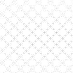 White On White Lattice - Kimberbell Basics Fat Quarter