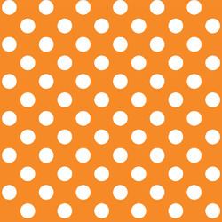Orange Dots - Kimberbell Basics Fat Quarter