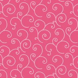 Pink Tonal Scroll - Kimberbell Basics Fat Quarter
