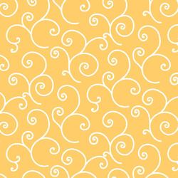 Yellow Scroll - Kimberbell Basics Fat Quarter