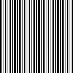 Black Mini Awning Stripe - Kimberbell Basics Fat Quarter