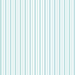 Teal Mini Awning Stripe - Kimberbell Basics Fat Quarter