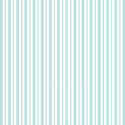 Teal Mini Awning Stripe - Kimberbell Basics Fat Quarter