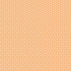 Orange Connected Stars - Kimberbell Basics Fat Quarter