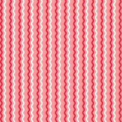 Pink Wavy Stripe - Kimberbell Basics Fat Quarter