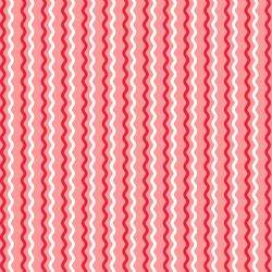 Pink Wavy Stripe - Kimberbell Basics Fat Quarter