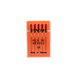 Janome Red Tip Needles 90/14 - 5 Pack