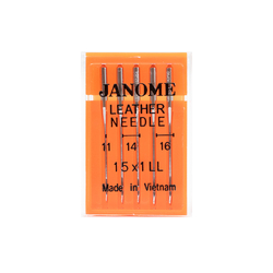 Janome Leather Needles Mixed Sizes - 5 Pack