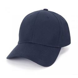 Navy 100% Cotton Twill Cap