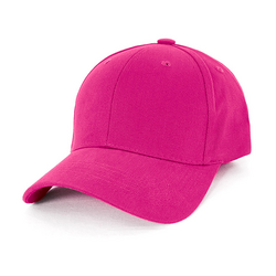 Hot Pink Heavy Brushed Cotton Cap