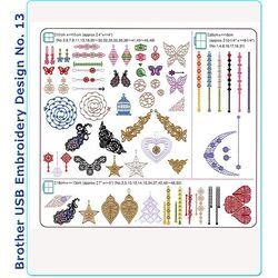 Brother USB No. 013 3D Lace Accessories