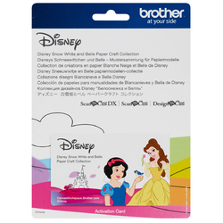 Brother Disney Snow White and Belle Paper Craft Collection for ScanNCut