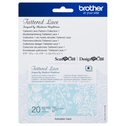 Brother Tattered Lace Pattern Collection 1 for ScanNCut