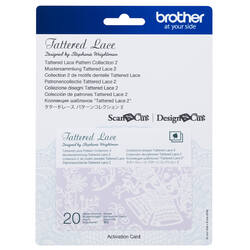 Brother Tattered Lace Pattern Collection 2 for ScanNCut