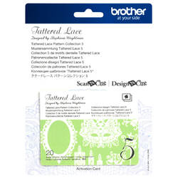 Brother Tattered Lace Pattern Collection 5 for ScanNCut