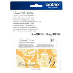 Brother Tattered Lace Pattern Collection 6 for ScanNCut