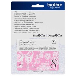Brother Tattered Lace Pattern Collection 8 for ScanNCut
