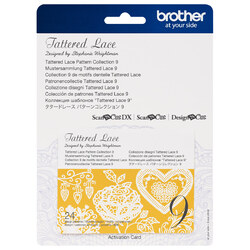 Brother Tattered Lace Pattern Collection 9 for ScanNCut