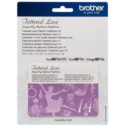 Brother Tattered Lace Pattern Collection 14 for ScanNCut