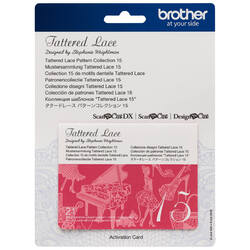 Brother Tattered Lace Pattern Collection 15 for ScanNCut