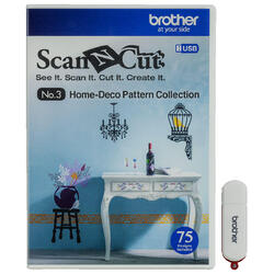 ScanNCut - USB No.3 Home-Deco Pattern Collection