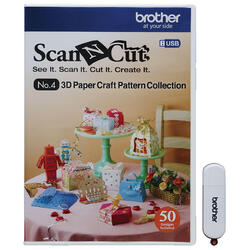 ScanNCut - USB No.4 3D Craft Paper Collection