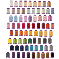 Set of 75 Softlight CoreSpun Poly/Cotton Sewing Thread