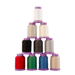 Set of 10 Softlight CoreSpun Poly/Cotton Sewing Thread
