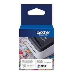 9mm x 5m Continuous Label Roll for Brother VC-500W Label Printer