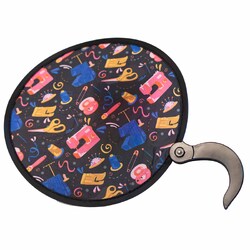 Echidna Foldable Fan - Black